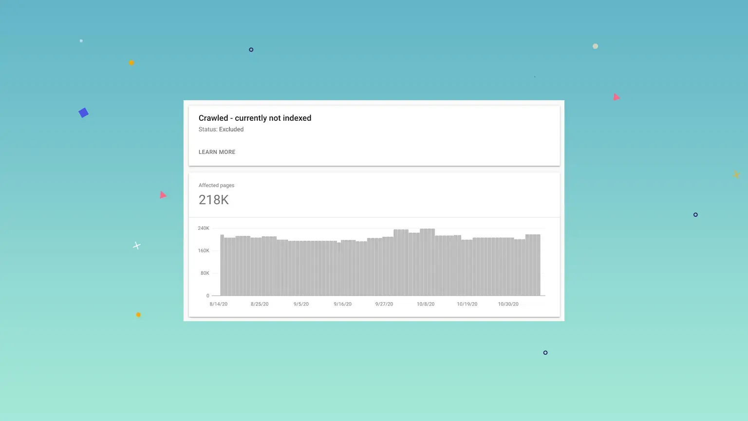 علت و رفع خطای Crawled - currently not indexed